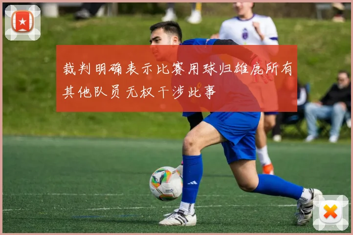 裁判明确表示比赛用球归雄鹿所有其他队员无权干涉此事